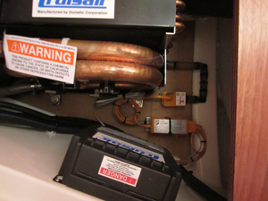 Dometic CruiseAir HVAC and Condensate Pump Install Detail on 2015 Dehler 38